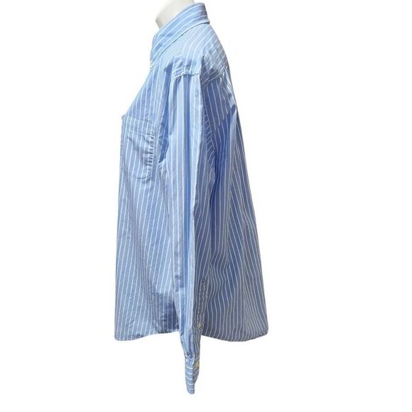 Brooks Brothers 346 Original Polo button front stripe shirt long sleeve Large - Picture 4 of 9